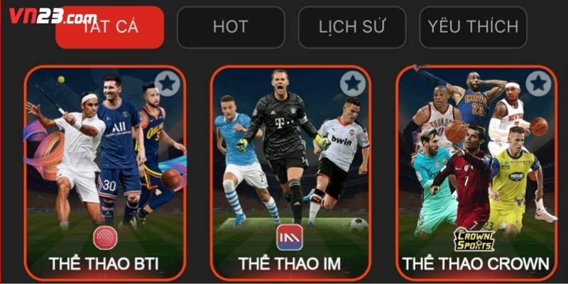 Khám phá các môn thi đấu hấp dẫn tại sảnh thể thao