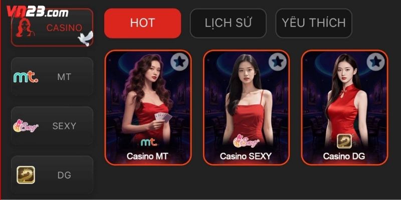 Khám phá loạt trò chơi đa dạng và hiện đại