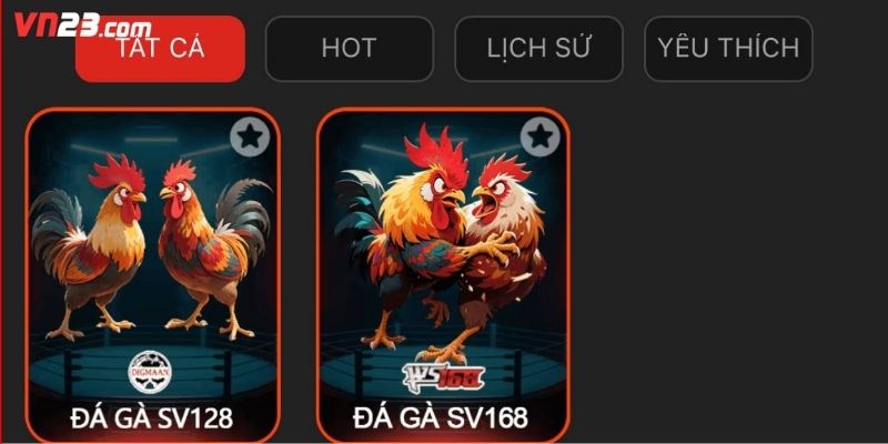 Khám phá sự đa dạng và hấp dẫn của đá gà vn23