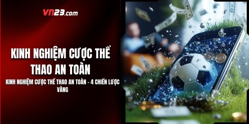 Kinh Nghiệm Cược Thể Thao An Toàn - 4 Chiến Lược Vàng